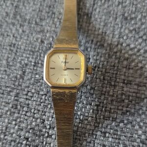 Vintage Pulsar Gold-Tone Quartz Women's Watch